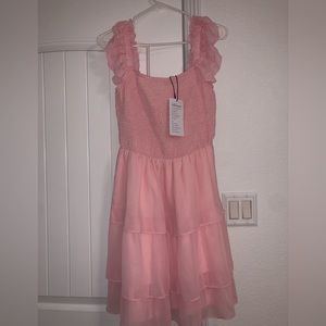BRAND NEW pink amazon dress!!